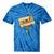 Vintage Pencil Rewind Cassette Tape Nostalgia Party 80s 90s Premium Tie-Dye T-Shirts Blue Tie-Dye