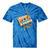 Vintage Pencil Rewind Cassette Tape Nostalgia Party 80s 90s Tie-Dye T-Shirts Blue Tie-Dye