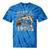 Vintage Please Be Patient With Me I'm From The 1900s Train Tie-Dye T-Shirts Blue Tie-Dye