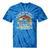 Vintage Please Be Patient With Me I'm From The 1900s Wagon Tie-Dye T-Shirts Blue Tie-Dye