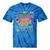 Vintage Retro 80's Baby 90's Made Me 1980s 1990s Nostalgia Premium Tri-Blend Tie-Dye T-Shirts Blue Tie-Dye