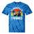 Vintage Retro Classically Trained Video Game 90s Nostalgia Tie-Dye T-Shirts Blue Tie-Dye