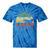 Vintage Sunset Please Be Patient With Me I'm From The 1900s Premium Tie-Dye T-Shirts Blue Tie-Dye