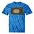 Vintage VHS Tape Humor Retro Nostalgia Graphic Tie-Dye T-Shirts Blue Tie-Dye