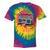 1980s 80s Reunion Nostalgia Memories Music School Grew Up Premium Tri-Blend Tie-Dye T-Shirts Rainbow Tie-Dye