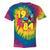 1984 Retro Raised In The 80s Old School Nostalgia Vibes Tie-Dye T-Shirts Rainbow Tie-Dye