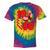 1986 Retro Roller Skate Vintage 80s Nostalgia Collector Tie-Dye T-Shirts Rainbow Tie-Dye