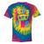 2000's Vibe Hip Hop Costume Early 2000s Party Nostalgia Tie-Dye T-Shirts Rainbow Tie-Dye