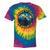 8-Bit Gamer Birder Blue Jay Arcade Nostalgia Nature Tie-Dye T-Shirts Rainbow Tie-Dye