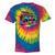 80s 90s Hip Hop Nostalgia Retro Boombox Music Lovers Tie-Dye T-Shirts Rainbow Tie-Dye