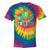 80's Vintage Cassette Tape Nostalgia Mixtape Era 1980s Retro Tie-Dye T-Shirts Rainbow Tie-Dye