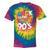 90's Nineties Nostalgia Costume Party Back To The 90s Tie-Dye T-Shirts Rainbow Tie-Dye