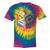 90s Retro Cassette And Walkman Nostalgia Graphic Tee Tie-Dye T-Shirts Rainbow Tie-Dye