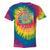 90's Vibe Vintage Style Cassette Tape Nostalgia 1990s Party Tie-Dye T-Shirts Rainbow Tie-Dye