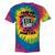 Take Me Back To The Nineties 90's Retro Gamer Nostalgia Tie-Dye T-Shirts Rainbow Tie-Dye