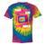 The Best Moms Are 90s Girls 90s Aesthetic Mom Nostalgia Tie-Dye T-Shirts Rainbow Tie-Dye