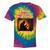Bigfoot Saturday Morning Nostalgia Tie-Dye T-Shirts Rainbow Tie-Dye