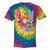 Bruh This Is My 70's Costume Nostalgia Mixtape 1970s Party Tie-Dye T-Shirts Rainbow Tie-Dye
