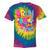 Bruh This Is My 80's Costume Nostalgia Mixtape 80s 90s Party Tie-Dye T-Shirts Rainbow Tie-Dye