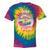 Easily Distracted By Old Cars Graphic Nostalgia Tie-Dye T-Shirts Rainbow Tie-Dye