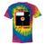 Floppy Disk Computer Nostalgia Fun PC Enthusiast History Tie-Dye T-Shirts Rainbow Tie-Dye