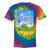 Frutiger Aero Aesthetic Tech Cherry Blossom Fishes Bubbles Tie-Dye T-Shirts Rainbow Tie-Dye Frutiger Aero Aesthetic Tech Cherry Blossom Fishes Bubbles Tie-Dye T-Shirts Rainbow Tie-Dye