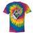 Frutiger Aero Aesthetic Tech Computer Aquarium Fishes Tie-Dye T-Shirts Rainbow Tie-Dye