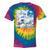 Frutiger Aero Aesthetic Tech Great Wave Of Kanagawa Fishes Tie-Dye T-Shirts Rainbow Tie-Dye Frutiger Aero Aesthetic Tech Great Wave Of Kanagawa Fishes Tie-Dye T-Shirts Rainbow Tie-Dye