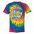 Frutiger Aero Y2K Meme Graphic 2000s Nostalgia Premium Tie-Dye T-Shirts Rainbow Tie-Dye