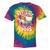 Humorous Wagon Plea Please Be Patient I'm From The 1900s Premium Tie-Dye T-Shirts Rainbow Tie-Dye