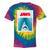 Jaws 2025 Classic Movie Nostalgia Tie-Dye T-Shirts Rainbow Tie-Dye