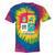 Just Built Different I'M From The 1900S Retro Premium Tie-Dye T-Shirts Rainbow Tie-Dye