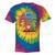 Kidcore Aesthetic Retro Vibes Colorful Cartoon Nostalgia Tie-Dye T-Shirts Rainbow Tie-Dye