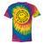 Be Kind Rewind Shirt Retro Nostalgia Sticker 80s 90s Tee Premium Tri-Blend Tie-Dye T-Shirts Rainbow Tie-Dye
