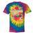 I Love 70's Music Retro Style Nostalgia Cassette 1970s Party Tie-Dye T-Shirts Rainbow Tie-Dye