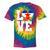 Love Yugoslavia Proud Yugoslav Nostalgia Tie-Dye T-Shirts Rainbow Tie-Dye