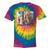 Making Memories In Paris Photo Nostalgia Travel Humor Tie-Dye T-Shirts Rainbow Tie-Dye