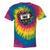 Mixed Tape Emotions Music Lover Nostalgia Quote Tie-Dye T-Shirts Rainbow Tie-Dye