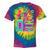I Have No Idea What This Is Retro 70's 80's 90's Nostalgia Premium Tri-Blend Tie-Dye T-Shirts Rainbow Tie-Dye