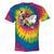 Nostalgia By EvanTube Roll The Dice Tie-Dye T-Shirts Rainbow Tie-Dye
