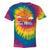 Please Be Patient With Me I'm From The 1900s Halloween Premium Tie-Dye T-Shirts Rainbow Tie-Dye