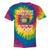 Please Be Patient With Me I'm From The 1900s Television Set Premium Tie-Dye T-Shirts Rainbow Tie-Dye