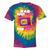 Rad Just Like The 90s 90s Aesthetic Nostalgia 1990s Retro Tie-Dye T-Shirts Rainbow Tie-Dye