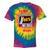 Raised By Television Corrupted By Memes Internet Nostalgia Tie-Dye T-Shirts Rainbow Tie-Dye