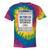 Retro Computer Dialog Box 90s Desktop Interface Nostalgia Tie-Dye T-Shirts Rainbow Tie-Dye