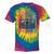 Retro Nineties Style Audio Tape Nostalgia Year 1990 Tie-Dye T-Shirts Rainbow Tie-Dye