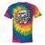 Retro Old Cassette Tape Cartoon With Walker Nostalgia Tie-Dye T-Shirts Rainbow Tie-Dye