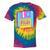 Retro TechnologyOld School Floppy Nostalgia 90s Generation Tie-Dye T-Shirts Rainbow Tie-Dye