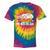 This Station Wagon Runs On Nostalgia Wagon Tie-Dye T-Shirts Rainbow Tie-Dye