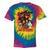 Support Your Local Trick Or Treaters Retro Spooky Nostalgia Tie-Dye T-Shirts Rainbow Tie-Dye